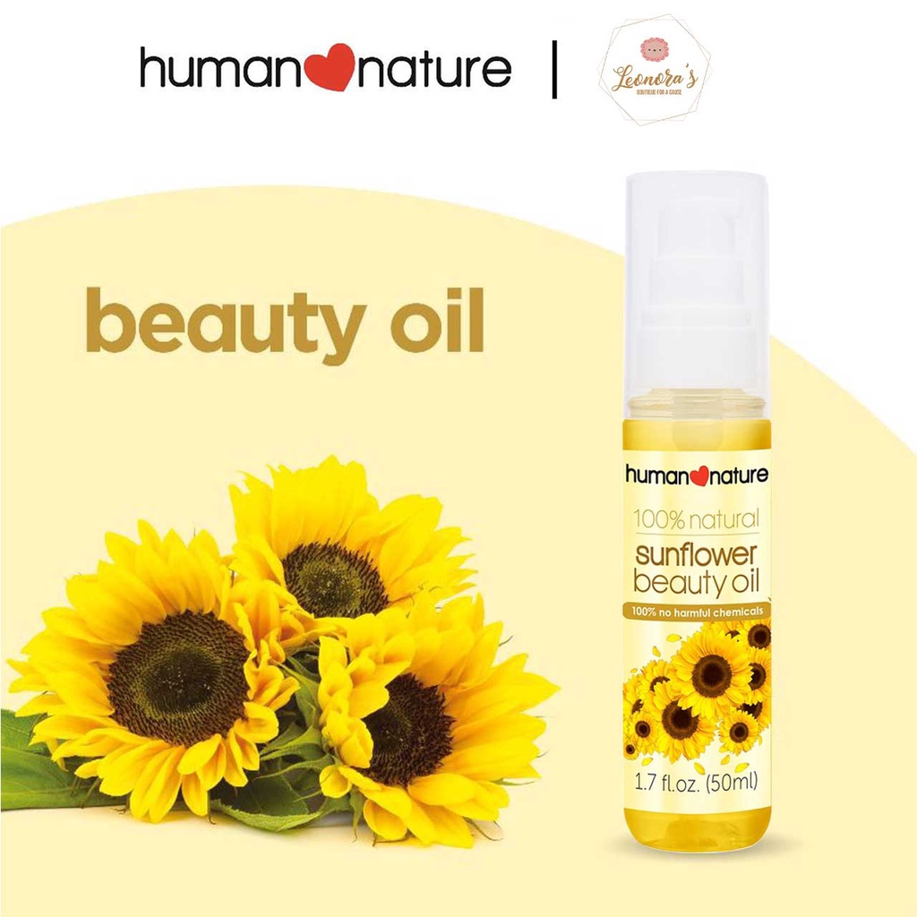 Human Nature Sunflower Beauty Oil Shopee Philippines