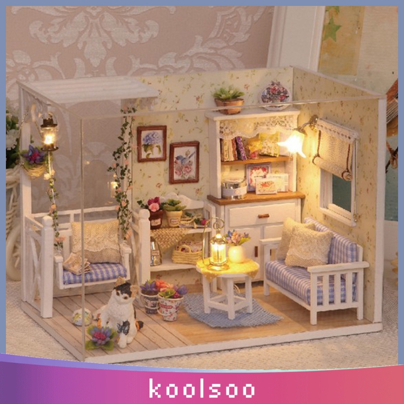 6 diy miniature dollhouse rooms