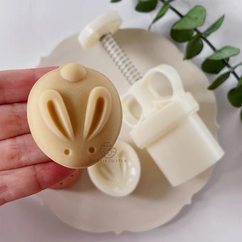 Lying Rabbit Mold 50Gr Moon Cake, Pineapple Cake, Green Bean Cake