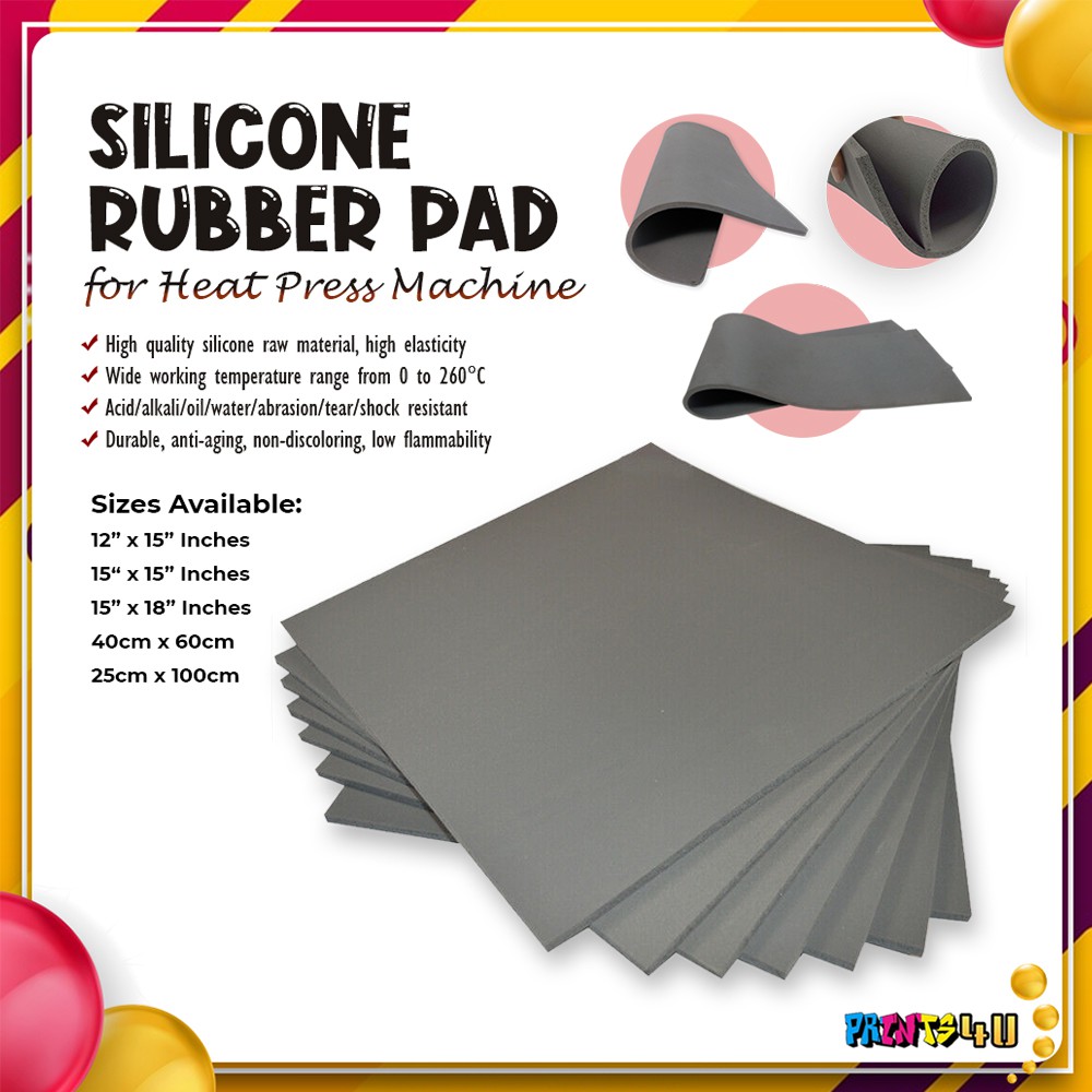 RUBBER HEATING PAD (HEAT PRESS) Shopee Philippines