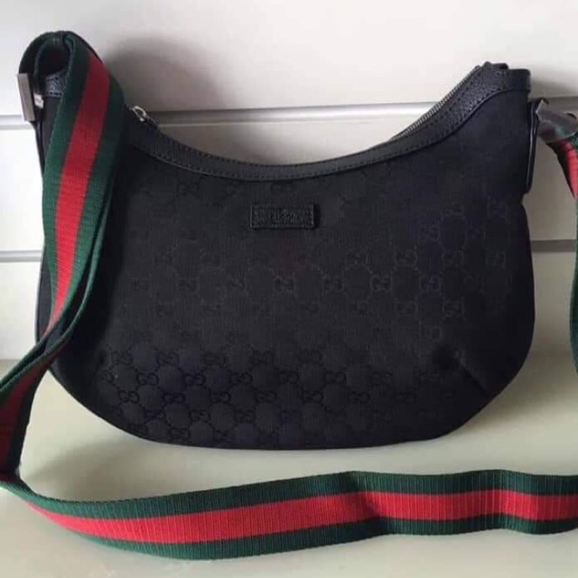 gucci black sling