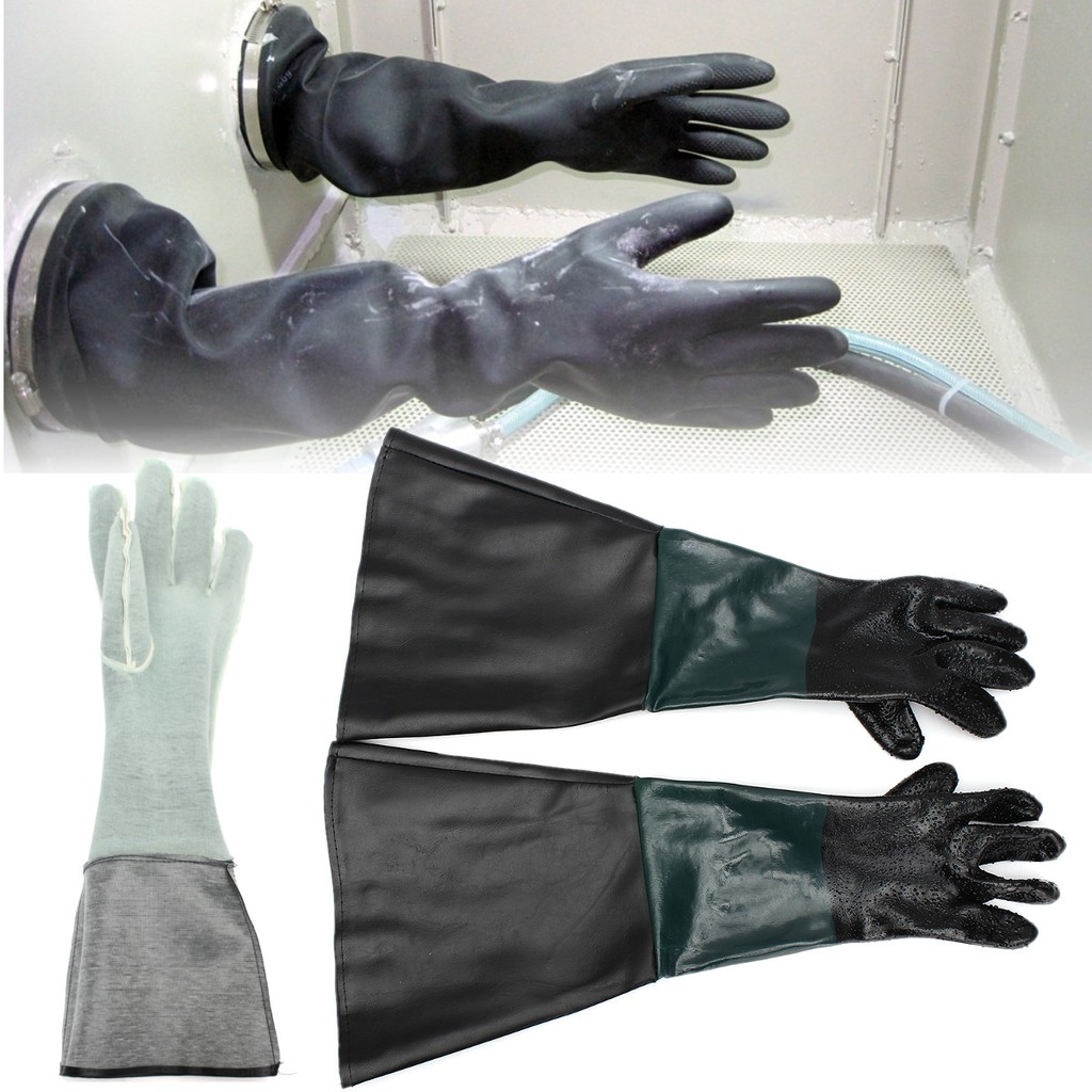 23 6x11 Replacement Gloves For Sandblasting Blast Cabinet