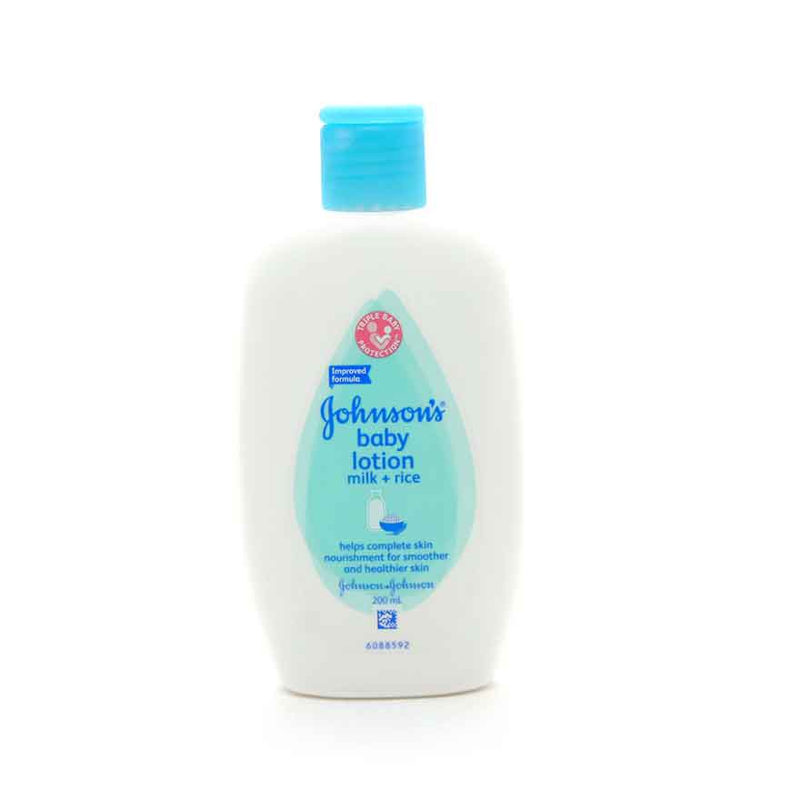 johnson baby lotion rice and milk