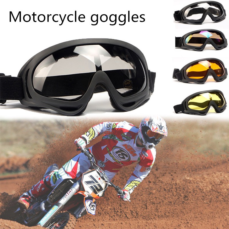 N/A Riding Glasses Anti-Ultraviolet Motorcycle Glasses Windproof And Dustproof Off-Road Motorcycles 