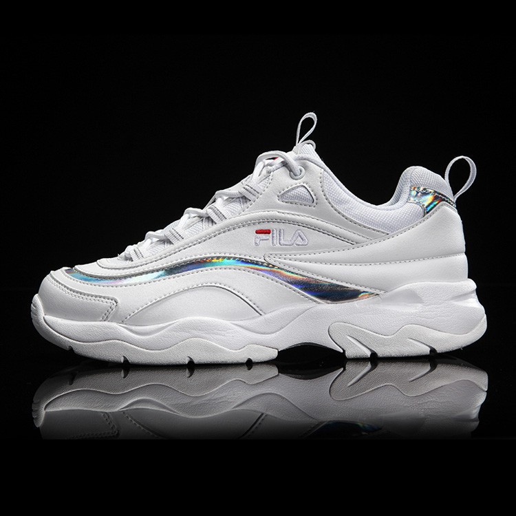 fila ray sneakers white