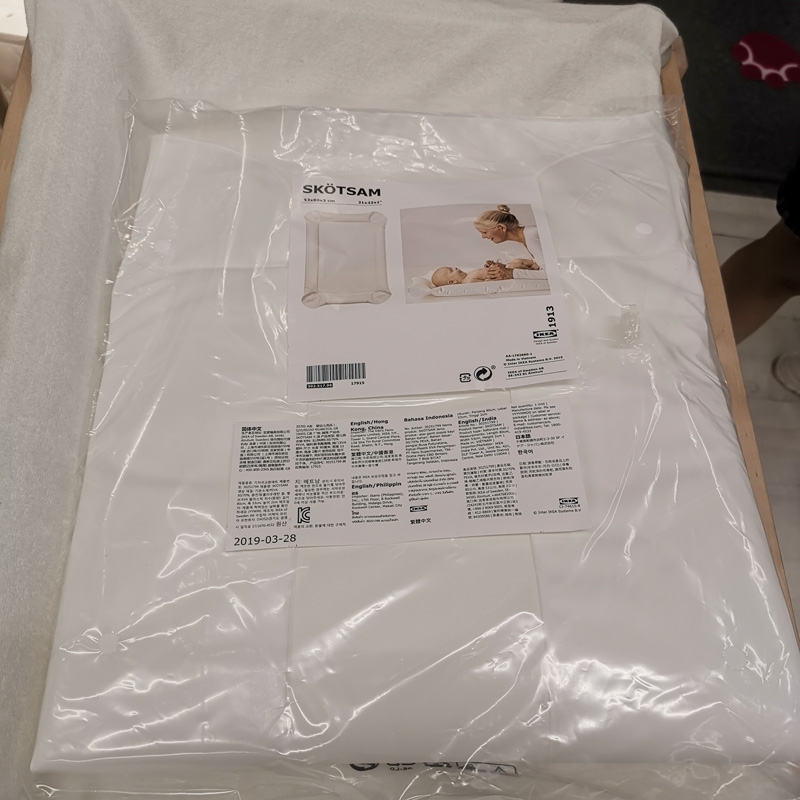 plastic baby changing table