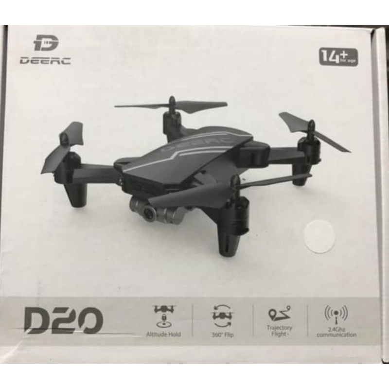 Deerc D20 drone Black | Shopee Philippines