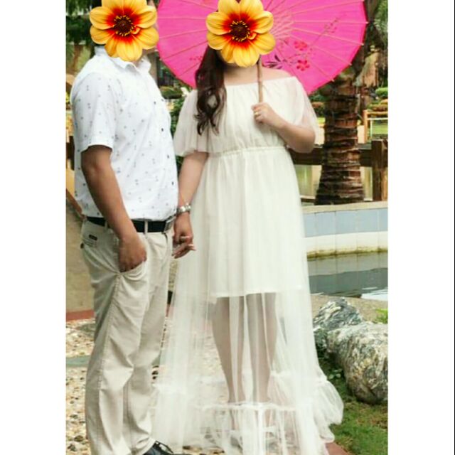 boho prenup outfit