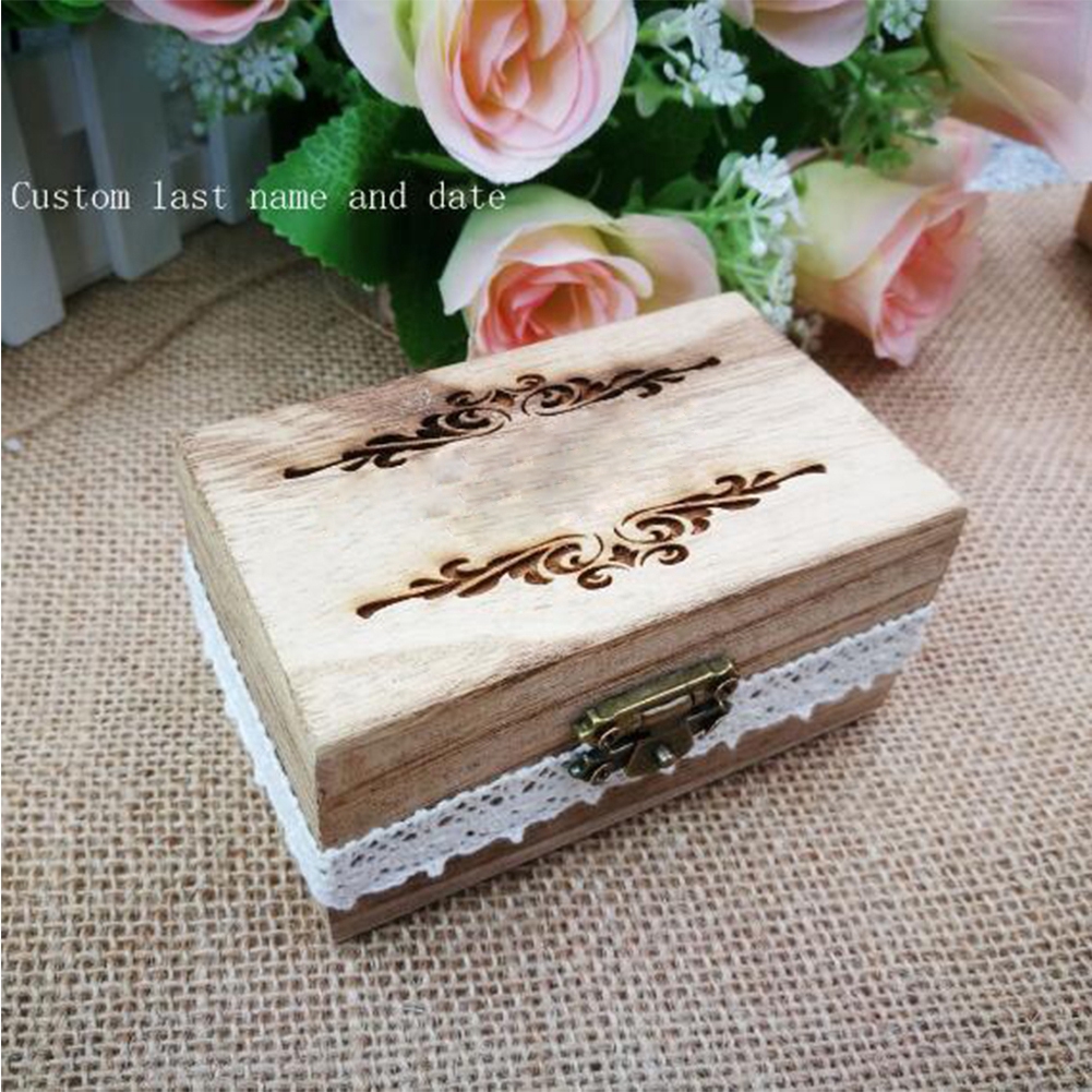 engagement ring box decoration