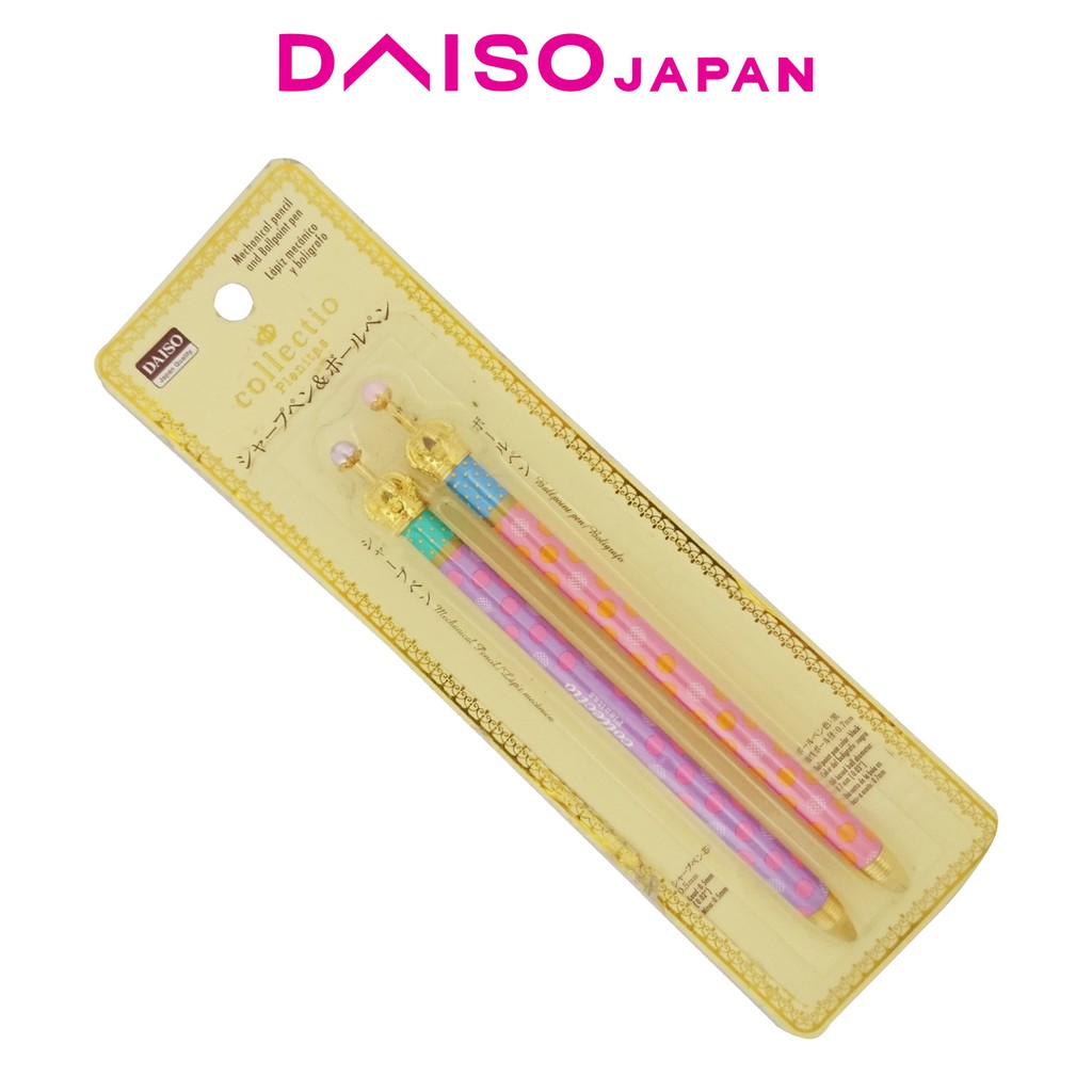 Daiso Mechanical Pencil and Ballpen Set Shopee Philippines