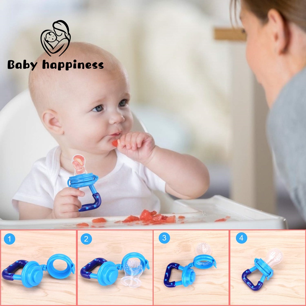 Baby Pacifier Fresh Food Fruit Nibble Feeder Nipple with color option
