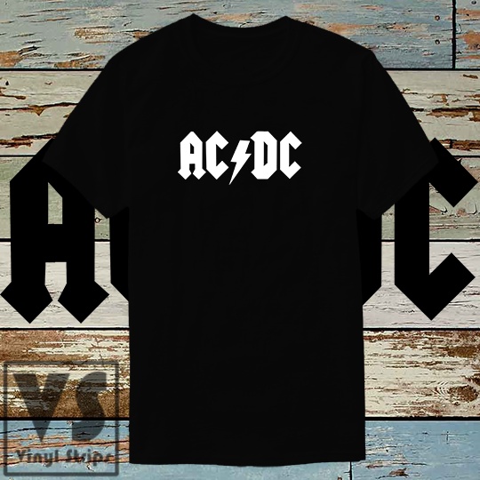 AC DC Rock Shirt Front Print Unisex | Shopee Philippines