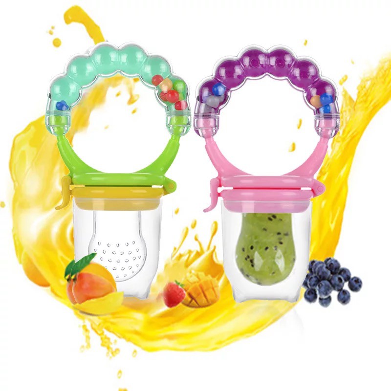 baby teether fruit pacifier