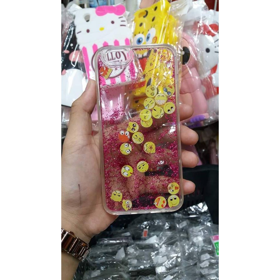 Iphone 8 Plus Case Emoji Moving Glitters Design Shopee Philippines