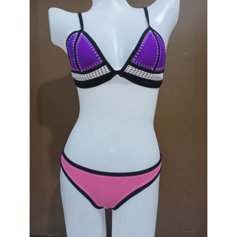(twopiece swimsuit) Shopee Philippines