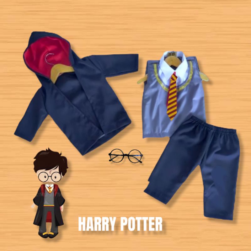Harry Potter Costume Set (NewBorn/Toddler) Shopee Philippines