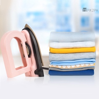 [pik2ph] Mini Heat Press Machine T-Shirt Printing Steam Heating Transfer Non-pole Temperature Adjusting Handheld Iron Machines Support Dry Wet Ironing for Clothes Bags Hats Pads Bl #5