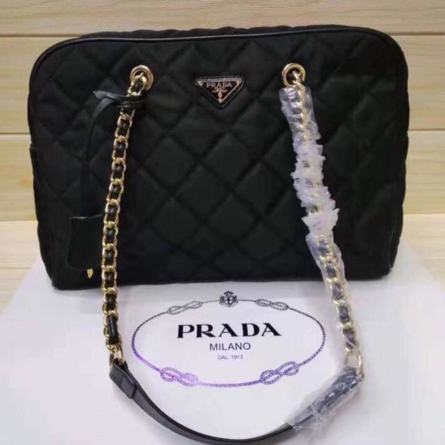 prada milano pink bag