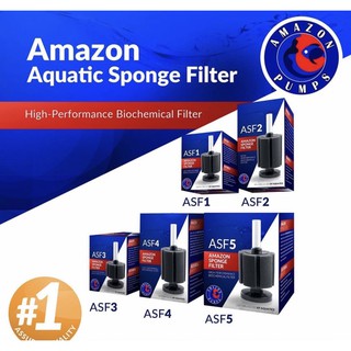 Amazon Bio Sponge Filter ASF1, ASF2, ASF3, ASF4, ASF5 for Aquarium / Sponge Filter