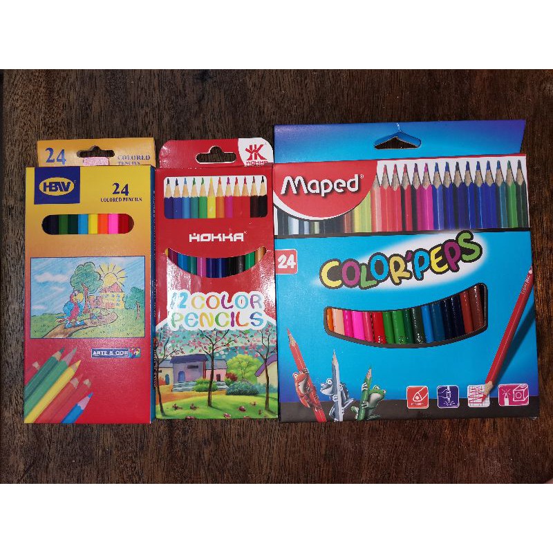 COLORED PENCILS/12'S & 24'S Shopee Philippines