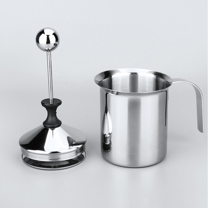 Stainless Steel 800ml to 2.8L Stylish Milk Pot Silver Set of 5 