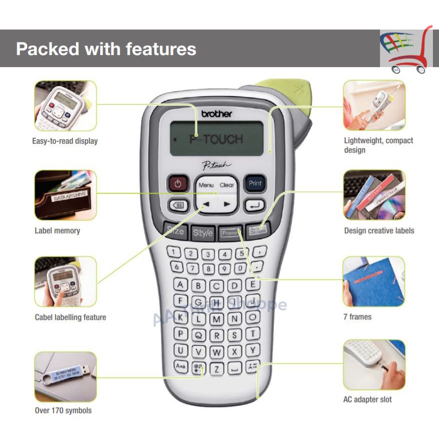Brother PTouch H105 Label Printer Shopee Philippines