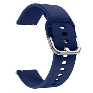 20MM WatchStrap For Samsung Galaxy Watch 5 4 44mm 40mm / Classic 42mm 46mm WatchBand Silicone Smart Wristband Bracelet Belt #9