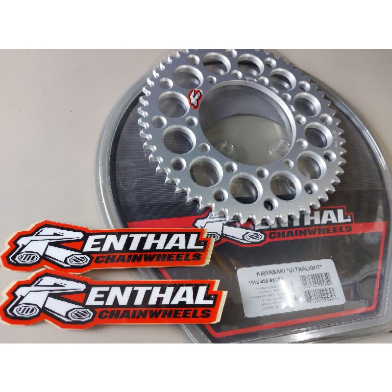 Renthal 52T 428 rear sprocket | Shopee Philippines