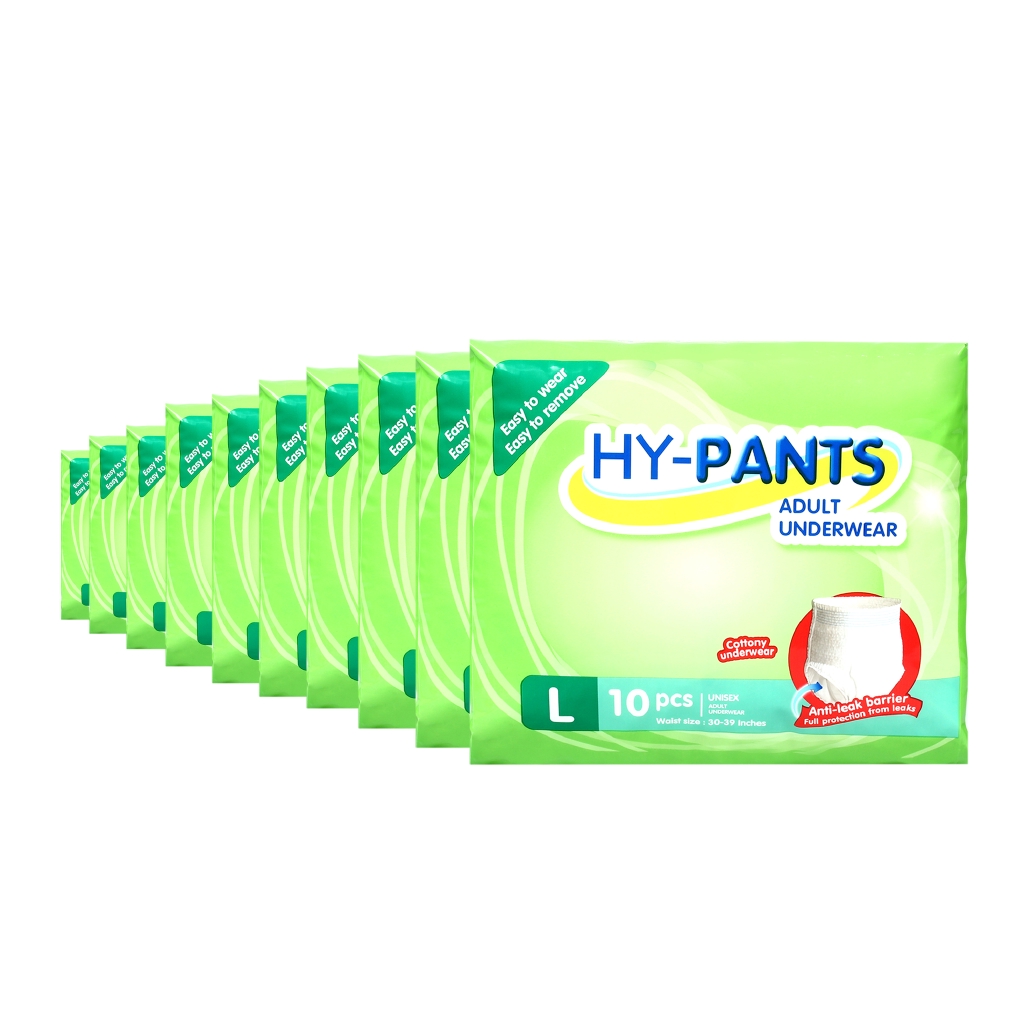 HyPants Adult Underwear Large 10s x 10 Shopee Philippines