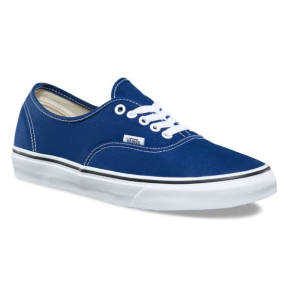 vans blue canvas shoes