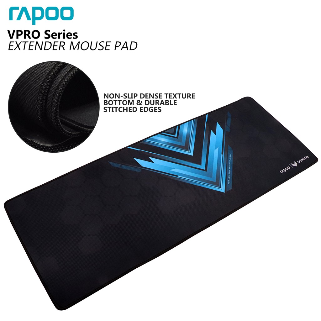 RAPOO VPro Long Extender Mouse Mat Gaming Mouse Pad Shopee Philippines