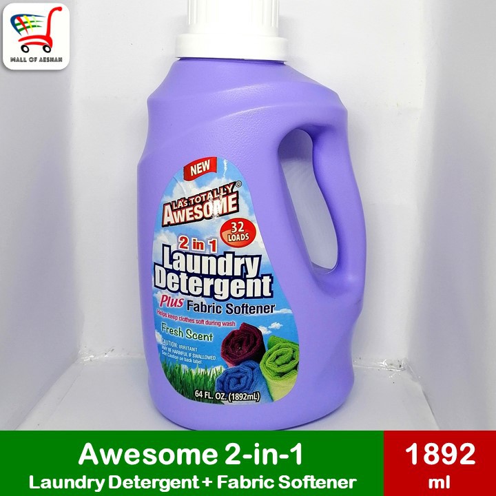 [Made in USA] LA’s Totally Awesome Laundry Detergent+Fabric Detergent