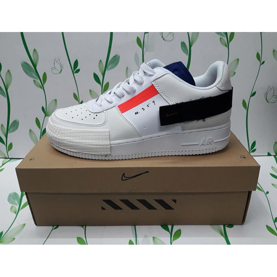 nike air force 1 low drop type summit white