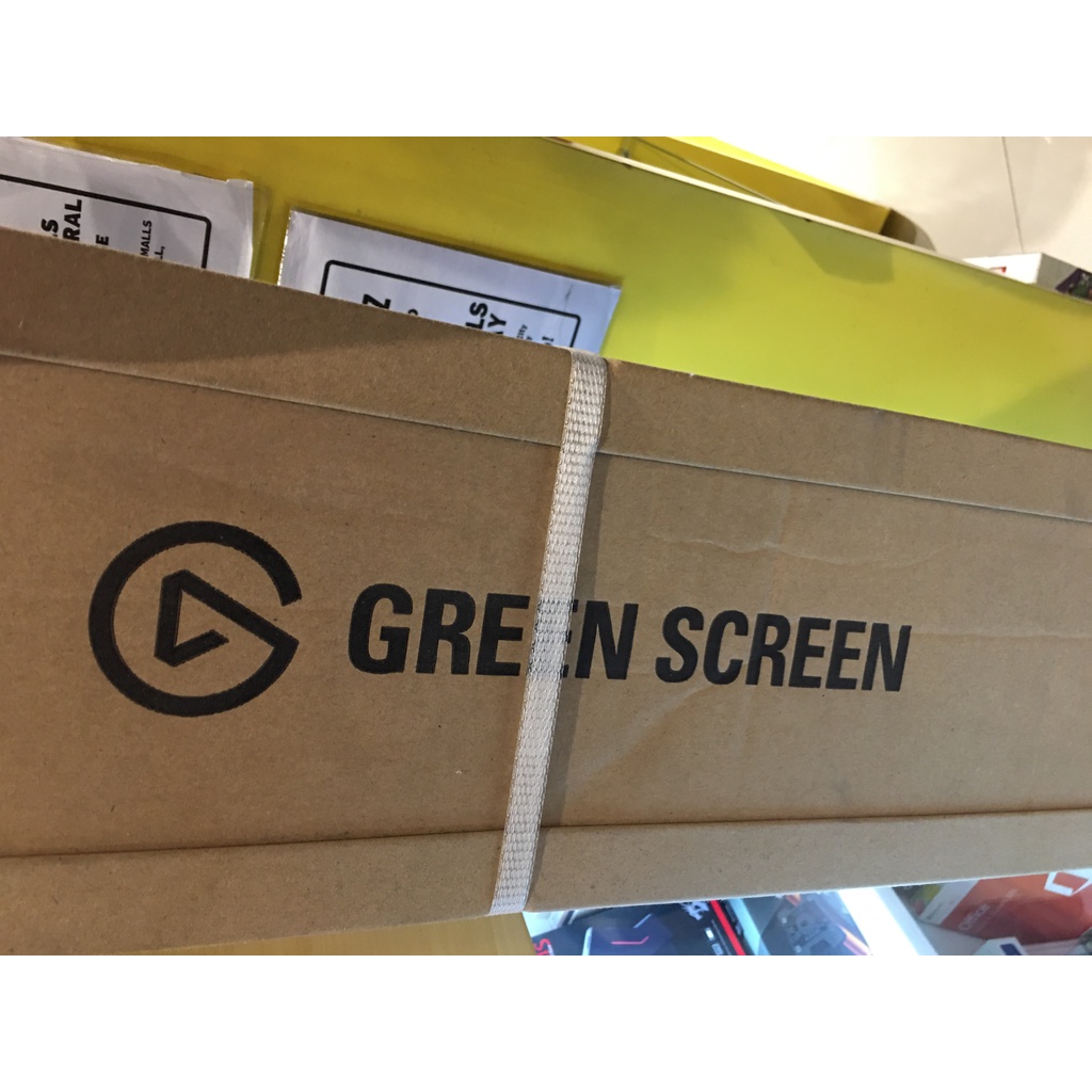 Brand New Elgato Green Screen Collapsible for gaming vlog zoom calls