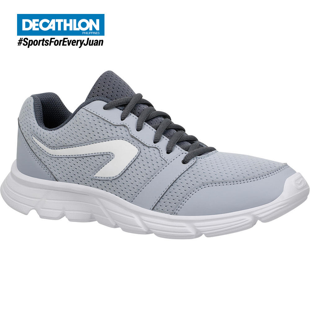 Esta llorando Fuera de borda bordillo Decathlon Kalenji Run 100 Women's Running Shoes - Grey | Shopee Philippines