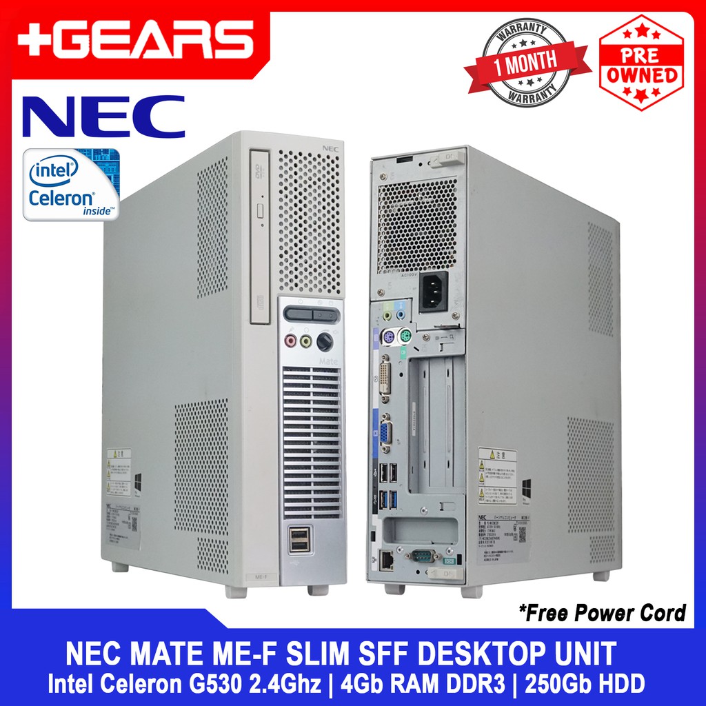 訳あり品】NEC Mate ME-E デスクトップPC Corei3 新作商品も続々入荷中