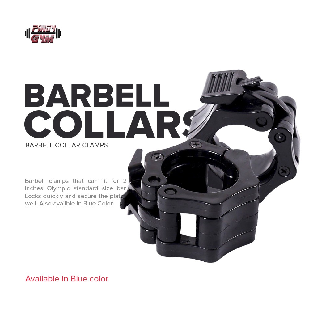 Pair Set Exercise Barbell Collars/Barbell Lock 50 mm/25 mm Olympic