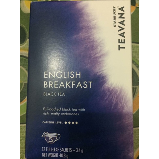 Starbucks English Breakfast Black Tea Shopee Philippines