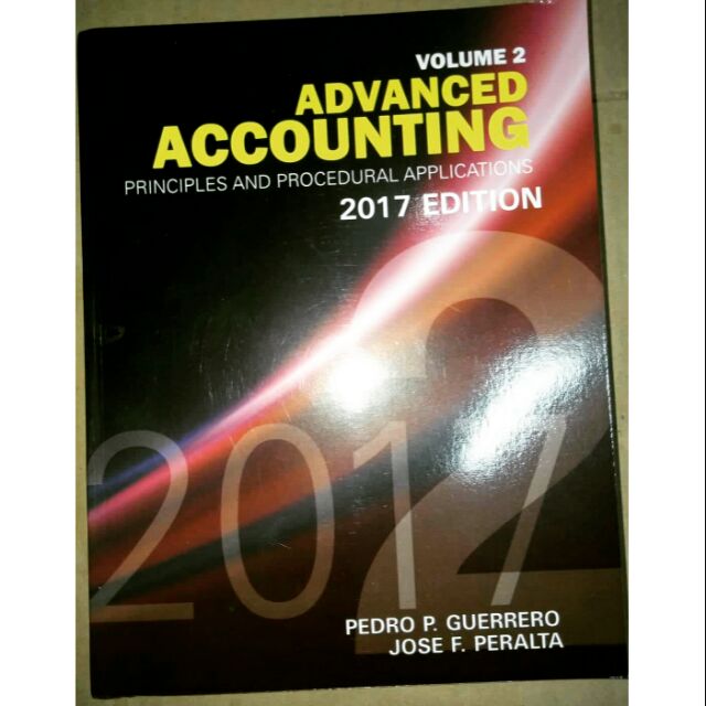 Advanced accounting by guerrero essay 05 image