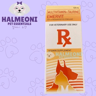 【Ready Stock】✕EMERVIT (Multivitamins + Taurine) - Pet Vitamins / Supplement