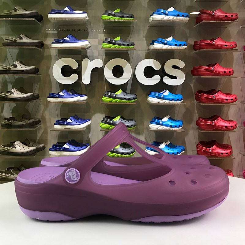 Crocs shoes Mary Jane beach sandals | Shopee Philippines
