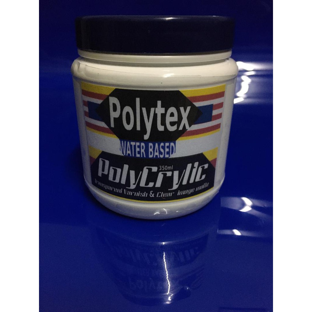 POLYTEX WATER BASED POLYCRYLIC/ Clear Vanish 350ml Shopee Philippines