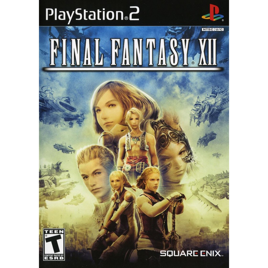 Dvd Cassette Ps2 Final Fantasy Xii For Gamers Shopee Philippines