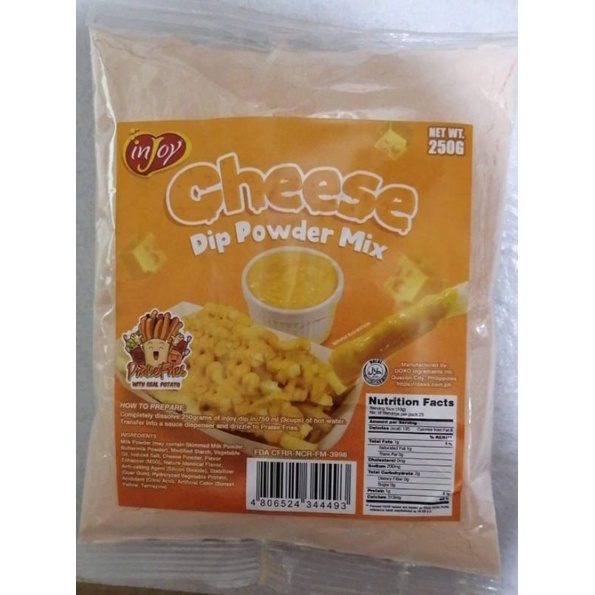 Injoy Cheese dip powder mix 250g Shopee Philippines