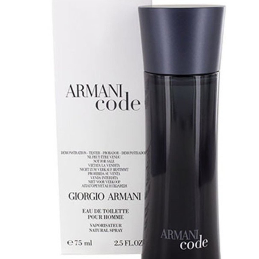 TESTER PERFUME INSPIRED BY ARMANI CODE 