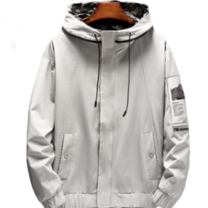 bomber jacket with hoodie