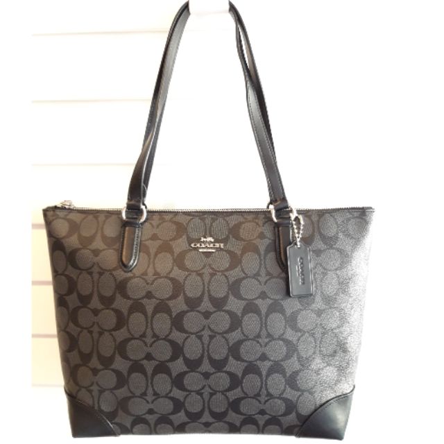 coach tote bag signature