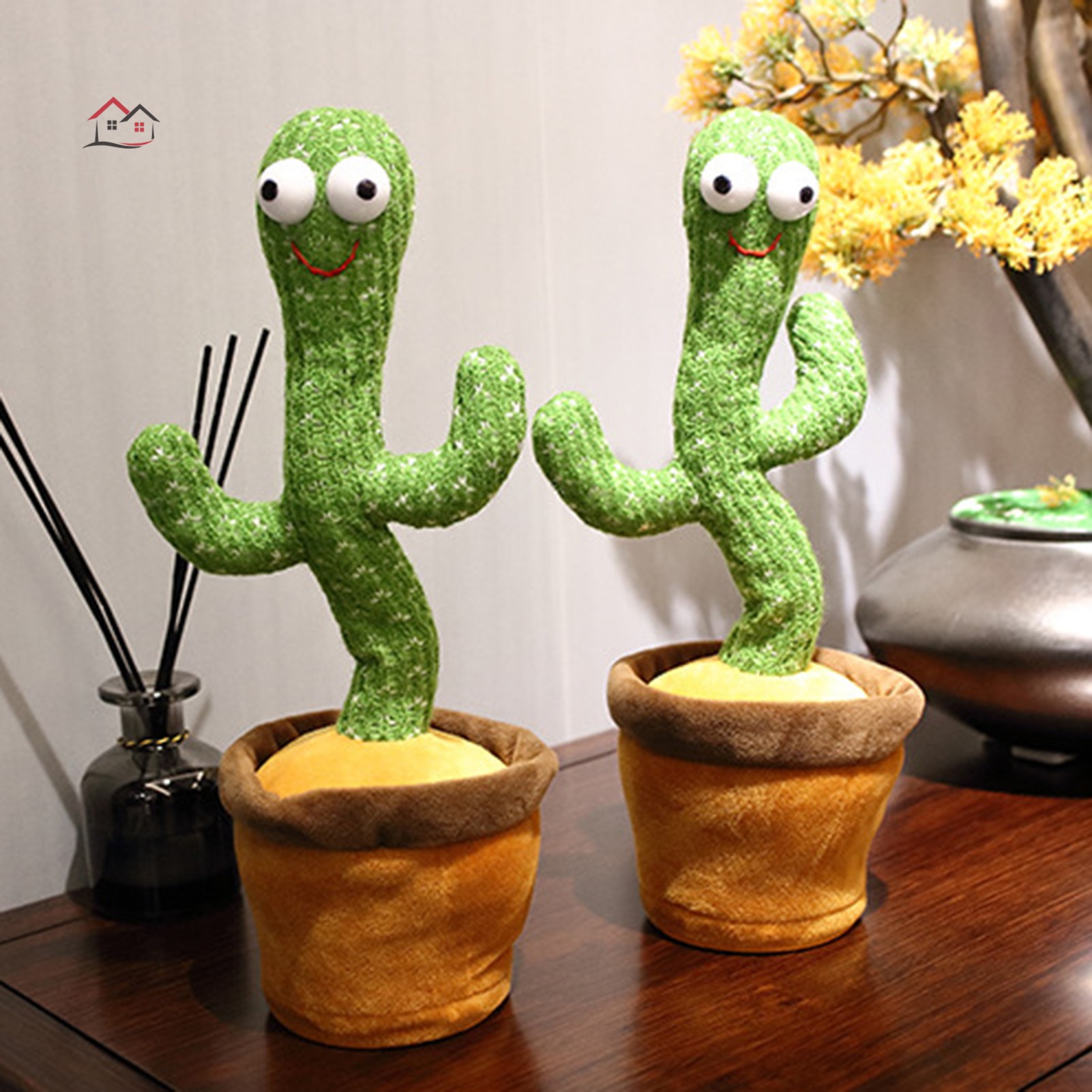 Tiktok Cactus Plush Toys Electronic Shake Dancing SEXY Crazy Cactus