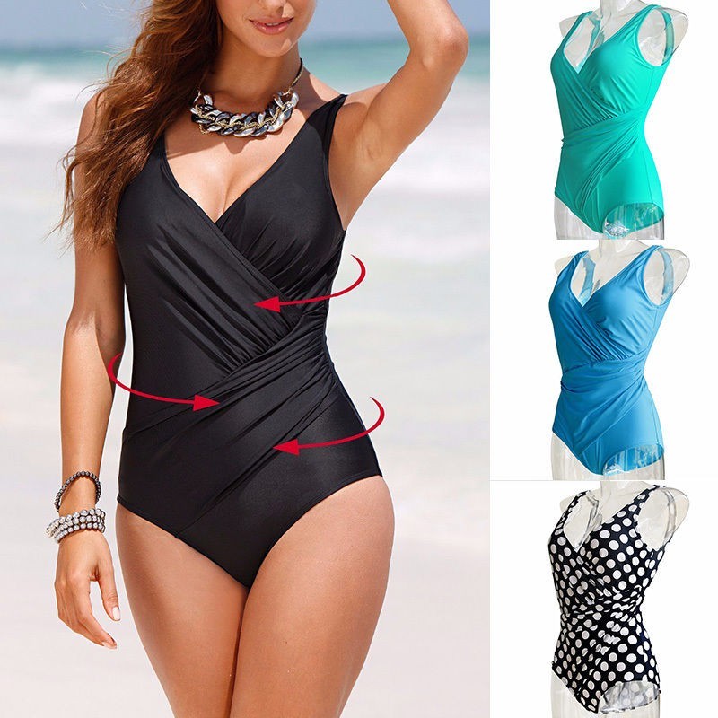 one piece swimsuit shopee