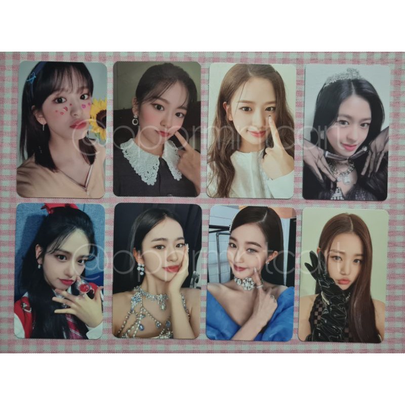 IVE YUJIN WONYOUNG OFFICIAL PHOTOCARDS | Shopee Philippines